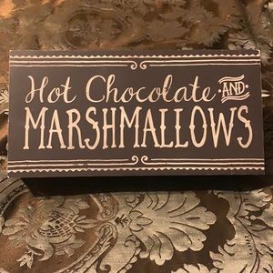 🌸Hot Chocolate Marshmallow sign🌸